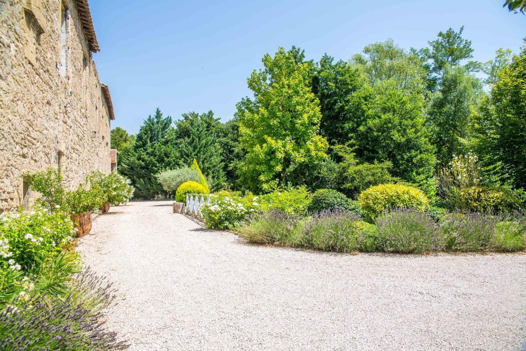Domaine De Blanche Fleur Otel Châteauneuf-de-Gadagne Dış mekan fotoğraf